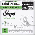 Aesco Mey Ithalat® Natural Bebek Bezi Gross Paket 2 Beden 3-6 kg 100 Adet