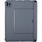 Aesco Mey Ithalat® T5510D iPad Pro 13 (2024) Kılıf Palermo Ledli Klavyeli Standlı Tablet Kılıfı - Siyah