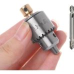 Aesco Motor Için Anahtarlı Mandrel 3 Çeneli 5mm Mil Çaplı Mandren Okul Proje Uygulama Matkap Uçlu - Option-1