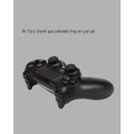 Aesco Ps4 Uyumlu Kablosuz Oyun Kolu – Titreşimli, Şarjlı ve Ergonomik - Lisinya