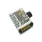Aesco Regülatör Ac 220V 4000W – Dimmer Koruma Kasalı - Option-1 - Ahşap