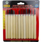 Aesco Sakata Wd 1008 Ahşap Oyma Seti 12 Parça
