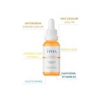 Aesco The Vivia Leke Karşıtı Aydınlatıcı C Vitamini Serum Glutatyon,%20 Askorbik Asit,%5 Ferulik Asit 30 ml - Option-1