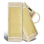 Aesco Uzun Hamam Lifi, 70 cm Loofah Kabak Sırt Kesesi, Banyo Keyfi Için