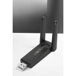 Aesco Wifi Alıcı Wifi Adaptörü USB Girişli 3.0