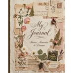 Aesthetic Cottagecore Notebook with Pressed Flowers & Antique Paper Textures for Women, Girls, Writers, and Artists: Multi-Purpose Journal for Writing, Sketching, and Memories