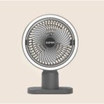 Aet 3 Kademeli Masaüstü Vantilatör Şarjlı Soğutucu USB Fan - Siyah