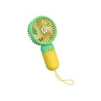 Aet Şarjlı El Fanı Taşınabilir Mini USB Fan Portatif Vantilatör - Sarı