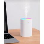 Aet Ultrasonik 400 ml Hava Nemlendirici Buhar Makinesi ve Aroma Difüzörü Oda Nemlendirici - Beyaz
