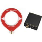 Aetherial Düşük Empedans Dönüştürücülü Donut Geniş Bant Anten 10KHZ-180MHZ Radyo Telsiz Sdr Kırmızı (Yurt Dışından)