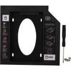 Aetherial Ultra Ince 9.5mm Notebook Laptop Pc CD Sürücü Yuvası HDD SSD Tutucu Braketi Plastik Sata Sabit Disk Sürücüsü Optik Bölmesi Tornavida ile (Yurt Dışından) - 1