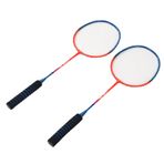 Aeun Badminton Raket Seti, Spor Salonu Için Acemi Için Saklama Çantası Ile Tek Parça Demir Alaşımlı Badminton Raketleri