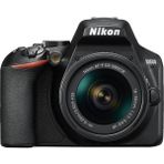 Af-P Dx 18-55MM F/3.5-5.6g Vr Lensli Nikon D3500 Dslr Fotoğraf Makinesi Siyah