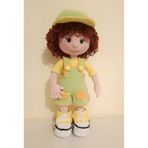Afacan Bebek Amigurumi Organik Oyuncak