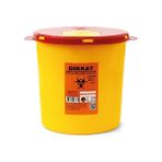Afacan Plastik Tıbbi Atık Çöp Kovası 10 Lt