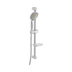 Afeks Artema Set 2 ( A42444 Solid S Banyo + A42442 Solid S Kuğu Lavabo + A45682 Cozy 5f Sürgülü Duş Seti ) - Krom