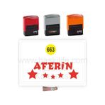 Aferin Kaşe Kitap Kaşesi Otomatik Mürekkepli Kitap Damgası