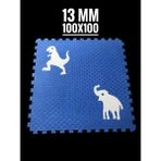 Affectione Tatami Minder Figürlü - 100 x 100 cm - Mavi
