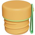 Affute Standart Ağız Yalıtımlı Kapak, Hydro Flask Standart Ağız 12 18 21 24 oz, Spor Şapkası Su Şişesi Aksesuarları Yedek Üst, BPA İçermeyen Sızdırmaz (Sarı muz)