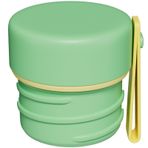 Affute Standart Ağız Yalıtımlı Kapak, Hydro Flask Standart Ağız 12 18 21 24 oz, Spor Şapkası Su Şişesi Aksesuarları Yedek Üst, BPA İçermeyen Sızdırmaz (Yeşil ağaç kavunu)