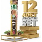 Afia 2si 1 Arada Kahve 12X14 gr - 2'si 1 Arada - 1 L