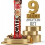 Afia 3ü 1 Arada Kahve Klasik 9X18 gr - 2'si 1 Arada - 1 L