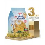 Afia Ballı Ruşeymli Mısır Gevreği 3X450 Gr