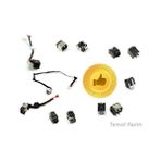 Afila Hp Pavilion 15-Ab, 15-Ak, 15-Bs, 15-Bw 799749-S17 Serisi Uyumlu Notebook Dc Power Jack Şarj Soketi 8-Pin 4.5mm (19CM Kablolu)
