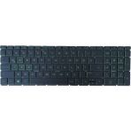 Afila Hp Pavilion Gaming 15-EC2033NT (4G8U0EA) Notebook Klavyesi, Yeşil Tuş Takımı (Siyah Tr) Işıklı - 0 - Siyah