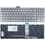 Afila Lenovo Ibm Yoga Slim 7-15 Klavye Tuş Takımı (Füme Siyah Tr) Işıklı