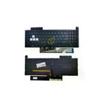 Afila NK-KR30925SL.yen87 Asus Tuf Gaming F15 Fx507Vv-Lp243 Notebook Klavyesi, Tuş Takımı / Siyah Tr - Rgb Işıklı