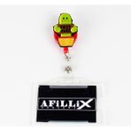 Afillix Concept Kaktüs Tasarım Ahşap Yoyo ve Şeffaf Kart Koruyucu Yaka Kartı