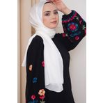Afilva Kadın Janjan Şal Idol Serisi Beyaz