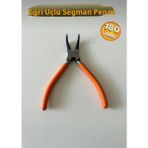 Afixs Eğri Uçlu Dış Segman Pensesi Dıştan Içe Doğru Kapanır