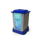 Aform 50 lt Mavi Naturel Kağıt Atık Kovası