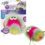 AFP Furry Ball-Fluffer Catnipli 15X8X3,5 cm Pembe Kedi Oyuncağı