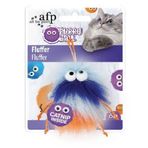 AFP Furry Ball Turuncu Tüylü Fare Kedi Oyuncağı