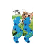 AFP Green Rush 2 Adet Kedi Otlu Yılan Peluş Kedi Oyuncağı
