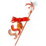 AFP Modern Cat 5 Oyuncaklı Peluş Turuncu Kedi Oltası