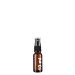Afracam 10 ml Amber Kapaklı Siyah Sprey 10 Cc Fısfıs Kolonya Dezenfektan Kahverengi Cam Şişe 1 Adet