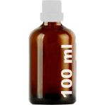 Afracam 100 ml Plastik Kilitli Beyaz Kapaklı Amber Hediyelik Şişesi 100 cc Kolonya Koku Süs Kahverengi Cam Şişe 1 Adet