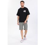 Afri Oversize Mickey Mouse Logolu Siyah T-shirt