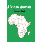 African Animals: Coloring Book