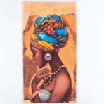 Afrikalı Kadın Temalı Buff Boyunluk Bandana No:96
