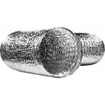 Afs 12.7 cm Davlumbaz Aspiratör Flexible Yanmaz Borusu 2m Uzunluk Dayanıklı Esnek Hava Kanalı Afs Flexible Duct Agmair Agm Havalandırma