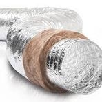 Afs 280 mm İzoleli Alüminyum Flexible Hava Kanalı