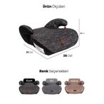 AFT Bebek Koltuk Yükseltici Bodster Gri Yaş Grup 2-3/2015-1936 kg MO15303178 G