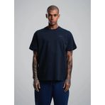 After Label Bisiklet Yaka Lacivert Erkek T-Shirt MYSENJS11/S9-_T-SHIRT UOMO