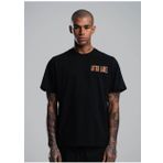 After Label Bisiklet Yaka Siyah Erkek T-Shirt MYSENJS11/S2-_T-SHIRT UOMO