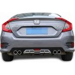 Aftermarket 2016+HONDA Civic Fc5 Arka Tampon Difüzör Turbo Model Ithal Ürün